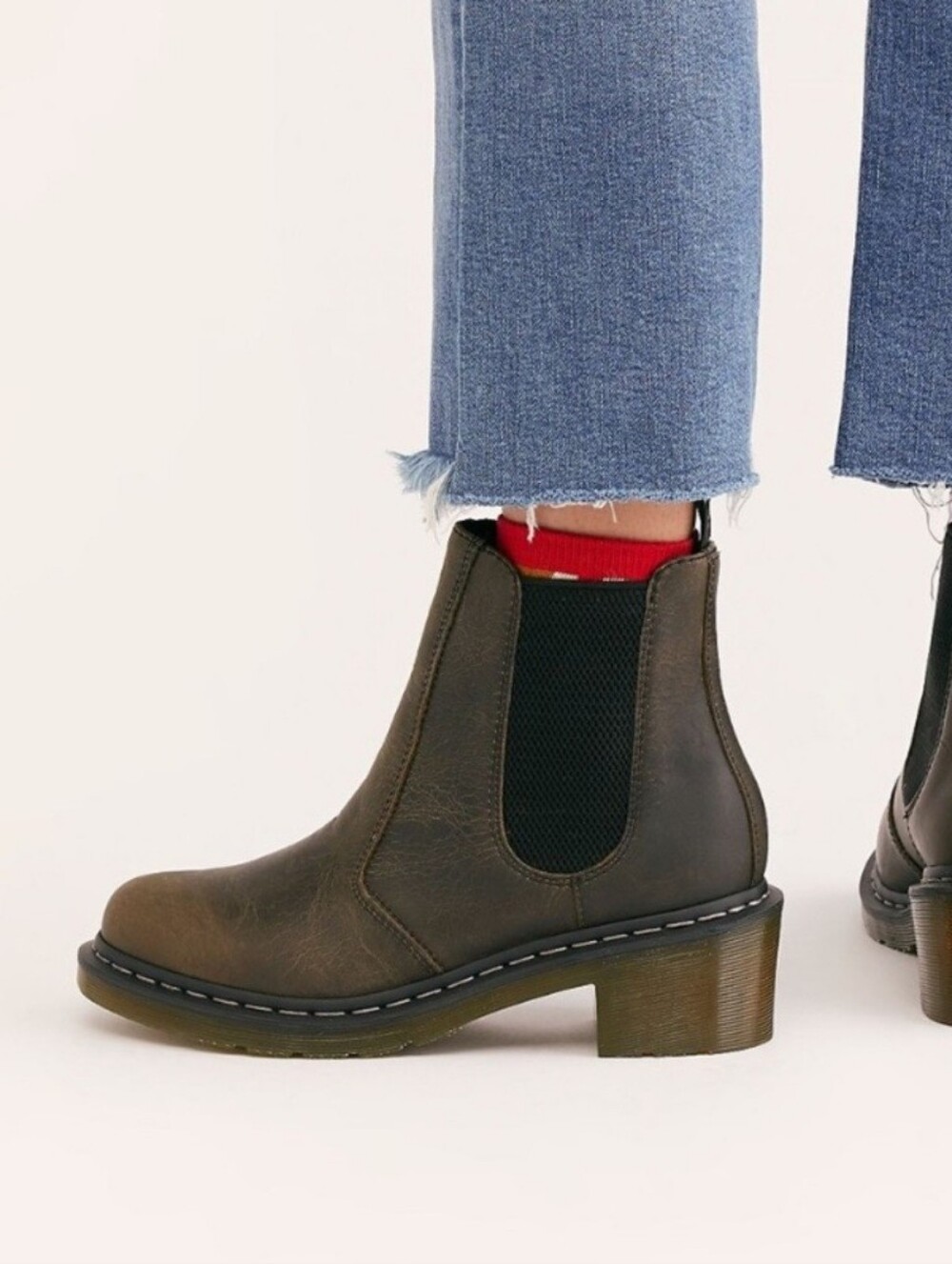 Dr. Marten’s Women’s Cadence Greenland Chelsea Chunky Leather Blundstone Boots - Picture 3 of 10